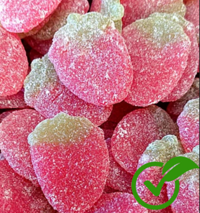 FRAISE GÉANTE VEGAN Sucrée - 100g - [Nouveauté]